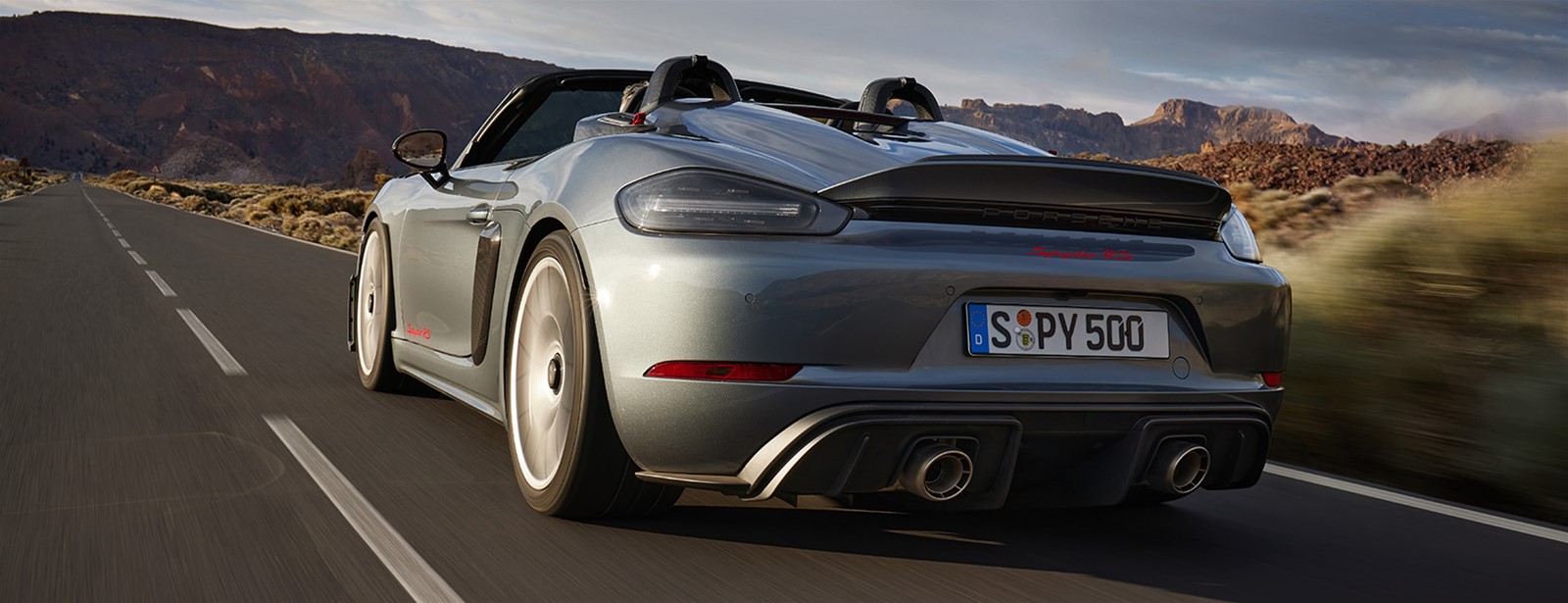 Porsche 718 Spyder RS: de sterkste en snelste open 718 ooit.